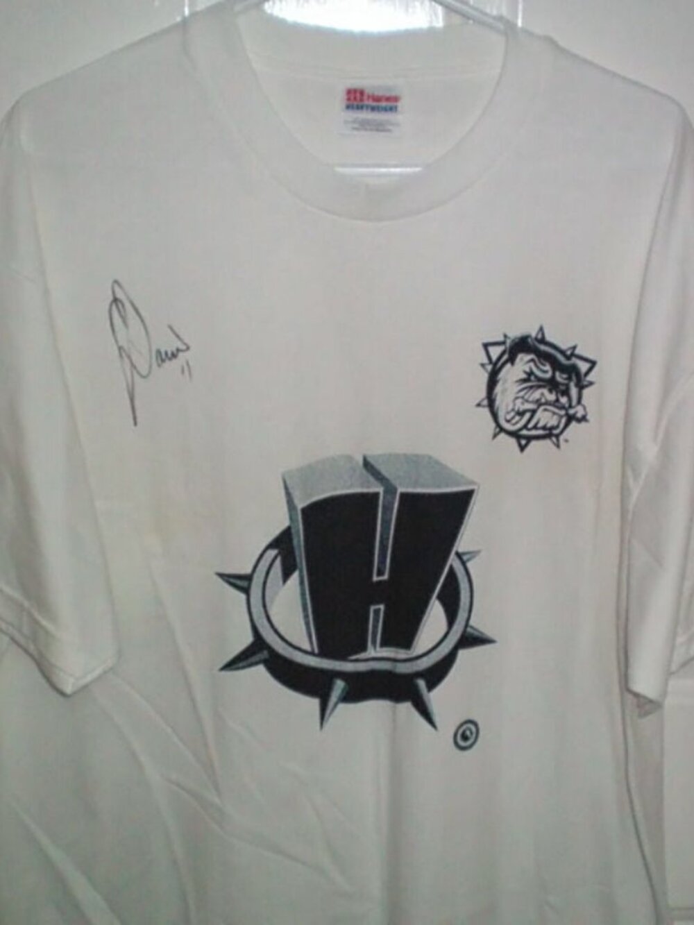Hamilton Bulldogs AHL Vintage Collectable Autographed T Shirt